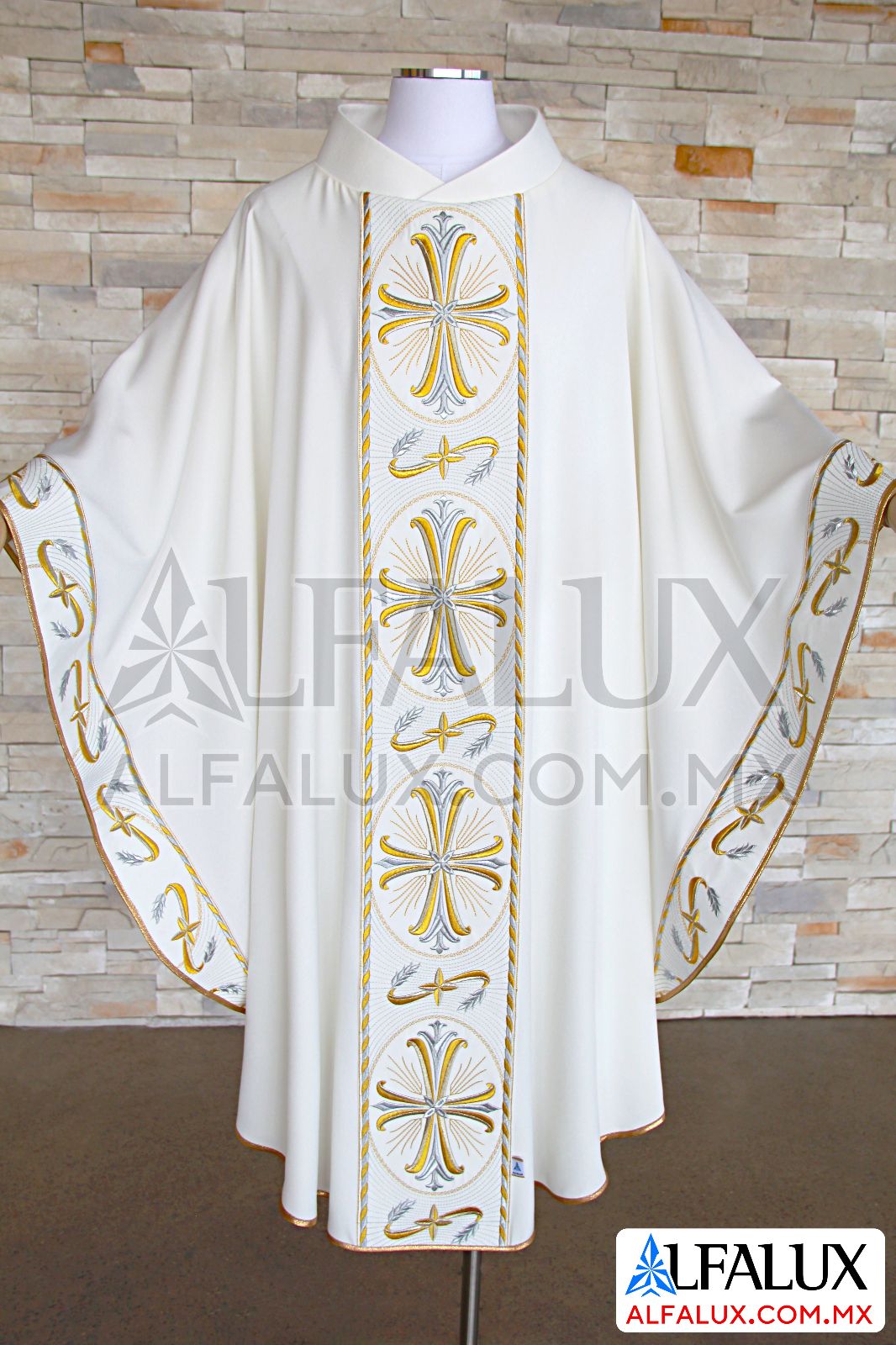 09 SAN ANTONIO Casulla Alfalux Perla Laterales 100 (1)